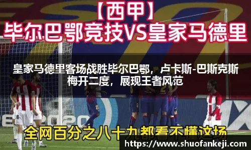 皇家马德里客场战胜毕尔巴鄂，卢卡斯-巴斯克斯梅开二度，展现王者风范